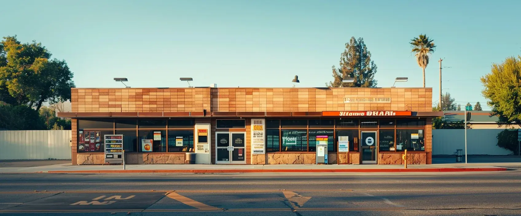 convenience store exterior